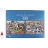 GIBSONS, G5042, 5012269050424, PUZZLE TEMATICO GIBSONS STAGIONI WIGWAMS AND WOOLLY HATS 2X500 PZ