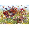 GIBSONS, G3122, 5012269031225, PUZZLE ANIMALI GIBSONS PRIMAVERA IN THE GARDEN 500 PZ