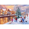 GIBSONS, G3088, 5012269030884, PUZZLE TEMATICO GIBSONS NATALE BOURTON AT CHRISTMAS 500 PZ