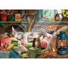 GIBSONS, G6248, 5012269062489, PUZZLE ANIMALI GIBSONS GATTI SNOOZING IN THE SHED 1000 PZ