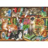 GIBSONS, G6147, 5012269061475, PUZZLE ANIMALI GIBSONS GATTI PUSS IN BOOKS 1000 PZ
