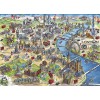 GIBSONS, G7066, 5012269070668, PUZZLE TEMATICO GIBSONS CITTA LONDON LANDMARKS LONDRA 1000 PZ