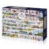 GIBSONS, G7100, 5012269071009, PUZZLE TEMATICO GIBSONS NAZIONI CREAM TEAS AND QUEUING 1000 PZ