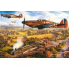 GIBSONS, G3418, 5012269034189, PUZZLE MEZZI DI TRASPORTO GIBSONS AEREI TANGMERE HURRICANES 500 PZ