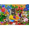 BLUEBIRD, BLUEBIRD-PUZZLE-70183, 3663384701832, PUZZLE ANIMALI BLUEBIRD GATTI KITTEN FUN 1000 PZ