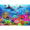 BLUEBIRD, BLUEBIRD-PUZZLE-70169, 3663384701696, PUZZLE PAESAGGI BLUEBIRD FONDALI MARINI DOLPHIN CORAL REEF 1000 PZ