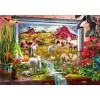 BLUEBIRD, BLUEBIRD-PUZZLE-70029, 3663384700293, PUZZLE ANIMALI BLUEBIRD FATTORIA MAGIC FARM PAINTING 1000 PZ