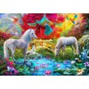 BLUEBIRD, BLUEBIRD-PUZZLE-70148, 3663384701481, PUZZLE GRAFICA BLUEBIRD FANTASY ORIENTAL UNICORNS 1000 PZ