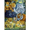 BLUEBIRD, BLUEBIRD-PUZZLE-70082, 3663384700828, PUZZLE ANIMALI BLUEBIRD TIGRI THE MOTHERS PRIDE 1000 PZ