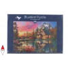 BLUEBIRD, BLUEBIRD-PUZZLE-70164, 3663384701641, PUZZLE EDIFICI BLUEBIRD COTTAGES E CHALETS THE MOUNTAIN CABIN 1000 PZ