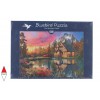 BLUEBIRD, BLUEBIRD-PUZZLE-70164, 3663384701641, PUZZLE EDIFICI BLUEBIRD COTTAGES E CHALETS THE MOUNTAIN CABIN 1000 PZ