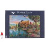 BLUEBIRD, BLUEBIRD-PUZZLE-70167, 3663384701672, PUZZLE EDIFICI BLUEBIRD COTTAGES E CHALETS LAKESIDE COTTAGE 1000 PZ