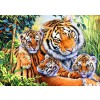 BLUEBIRD, BLUEBIRD-PUZZLE-70080, 3663384700804, PUZZLE ANIMALI BLUEBIRD TIGRI LILYS PRIDE 1000 PZ