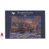 BLUEBIRD, BLUEBIRD-PUZZLE-70113, 3663384701139, PUZZLE TEMATICO BLUEBIRD NATALE SMALL TOWN CHRISTMAS 1500 PZ