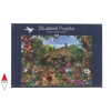 BLUEBIRD, BLUEBIRD-PUZZLE-70141, 3663384701412, PUZZLE EDIFICI BLUEBIRD COTTAGES E CHALETS ENGLISH COTTAGE GARDEN 1500 PZ
