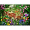 BLUEBIRD, BLUEBIRD-PUZZLE-70166, 3663384701665, PUZZLE ANIMALI BLUEBIRD CERBIATTI SPIRIT OF SPRING 1500 PZ