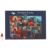 BLUEBIRD, BLUEBIRD-PUZZLE-70280, 3663384702808, PUZZLE TEMATICO BLUEBIRD LIBRERIA MYSTERY WRITERS 1500 PZ