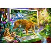 BLUEBIRD, BLUEBIRD-PUZZLE-70200, 3663384702006, PUZZLE ANIMALI BLUEBIRD TIGRI TIGER COMING TO LIFE 1500 PZ