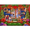 BLUEBIRD, BLUEBIRD-PUZZLE-70184, 3663384701849, PUZZLE TEMATICO BLUEBIRD NATALE YE OLD CHRISTMAS SHOPPE 2000 PZ