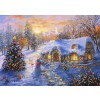 BLUEBIRD, BLUEBIRD-PUZZLE-70065, 3663384700651, PUZZLE TEMATICO BLUEBIRD NATALE CHRISTMAS COTTAGE 2000 PZ