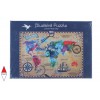 BLUEBIRD, BLUEBIRD-PUZZLE-70001, 3663384700019, PUZZLE OGGETTI BLUEBIRD CARTE GEOGRAFICHE COLORFUL WORLD MAP 2000 PZ