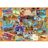 BLUEBIRD, BLUEBIRD-PUZZLE-70170, 3663384701702, PUZZLE OGGETTI BLUEBIRD CARTOLINE POSTCARD (USA) 3000 PZ