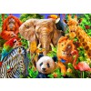 BLUEBIRD, BLUEBIRD-PUZZLE-70187, 3663384701870, PUZZLE ANIMALI BLUEBIRD ANIMALI VARI ANIMALS FOR KIDS 500 PZ