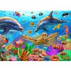 BLUEBIRD, BLUEBIRD-PUZZLE-70189, 3663384701894, PUZZLE PAESAGGI BLUEBIRD FONDALI MARINI SEALIFE 500 PZ