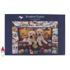 BLUEBIRD, 70237-P, 3663384702372, PUZZLE ANIMALI BLUEBIRD CANI TWO TRAVEL PUPPIES 1000 PZ