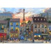 BLUEBIRD, 70253-P, 3663384702532, PUZZLE PAESAGGI BLUEBIRD CITTA STREETS OF PARIS PARIGI 4000 PZ