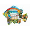 SUNSOUT, SUNSOUT-96018, 796780960183, PUZZLE SAGOMATO SUNSOUT PESCI LORI SCHORY - BEACHFRONT 1000 PZ