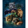 SUNSOUT, SUNSOUT-52416, 796780524163, PUZZLE ANIMALI SUNSOUT ANIMALI VARI TAMI ALBA - BIG CAT PROWESS 1000 PZ