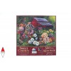 SUNSOUT, SUNSOUT-60410, 796780604100, PUZZLE ANIMALI SUNSOUT CANI EILEEN HERB-WITTE - SWEET COUNTRY 500 PZ