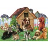 SUNSOUT, SUNSOUT-97240, 796780972407, PUZZLE SAGOMATO SUNSOUT CANI 900 PZ