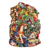 SUNSOUT, SUNSOUT-96052, 796780960527, PUZZLE SAGOMATO SUNSOUT GIOCATTOLI LORI SCHORY - HOLIDAY HAVOC 1000 PZ