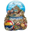 SUNSOUT, SUNSOUT-95352, 796780953529, PUZZLE SAGOMATO SUNSOUT FONDALI MARINI LORI SCHORY - SAND CASTLE 1000 PZ