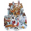 SUNSOUT, SUNSOUT-95539, 796780955394, PUZZLE SAGOMATO SUNSOUT NATALE LORI SCHORY - CHRISTMAS AT OUR HOUSE 1000 PZ