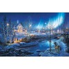 SUNSOUT, SUNSOUT-28464, 796780284647, PUZZLE PAESAGGI SUNSOUT NEVE JAMES MEGER - ALL IS BRIGHT 1000 PZ