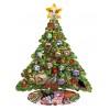 SUNSOUT, SUNSOUT-95849, 796780958494, PUZZLE SAGOMATO SUNSOUT NATALE 1000 PZ