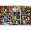 SUNSOUT, SUNSOUT-48448, 796780484481, PUZZLE OGGETTI SUNSOUT LIBRERIA 1000 PZ