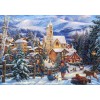 BLUEBIRD, BLUEBIRD-PUZZLE-70053, 3663384700538, PUZZLE TEMATICO BLUEBIRD NATALE SLEDDING TO TOWN 1500 PZ