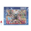 RAVENSBURGER, 19553, 4005556195534, PUZZLE DISNEY RAVENSBURGER CARTONI ANIMATI IL TRENO DI NATALE 1000 PZ