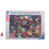 RAVENSBURGER, 16456, 4005556164561, PUZZLE GRAFICA RAVENSBURGER CARTONI ANIMATI TUTTI SONO PAZZI QUI 1000 PZ