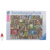RAVENSBURGER, 19137, 4005556191376, PUZZLE GRAFICA RAVENSBURGER LIBRERIA LA BIBLIOTECA BIZZARRA 1000 PZ