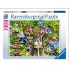 RAVENSBURGER, 19691, 4005556196913, PUZZLE ANIMALI RAVENSBURGER UCCELLI BIRD VILLAGE 1000 PZ