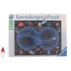 RAVENSBURGER, 16373, 4005556163731, PUZZLE TEMATICO RAVENSBURGER SPAZIO PLANISFERO CELESTE 1500 PZ