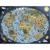 RAVENSBURGER, 16360, 4005556163601, PUZZLE OGGETTI RAVENSBURGER CARTE GEOGRAFICHE TERRA COLORATA 1500 PZ