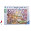 RAVENSBURGER, 16000, 4005556160006, PUZZLE PAESAGGI RAVENSBURGER CITTA AMORE A PARIGI 1500 PZ