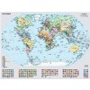 RAVENSBURGER, 15652, 4005556156528, PUZZLE OGGETTI RAVENSBURGER CARTE GEOGRAFICHE MAPPAMONDO POLITICO 1000 PZ