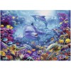 RAVENSBURGER, 19833, 4005556198337, PUZZLE ANIMALI RAVENSBURGER MARE E OCEANO MAGNIFICO MONDO SOTTOMARINO 1000 PZ